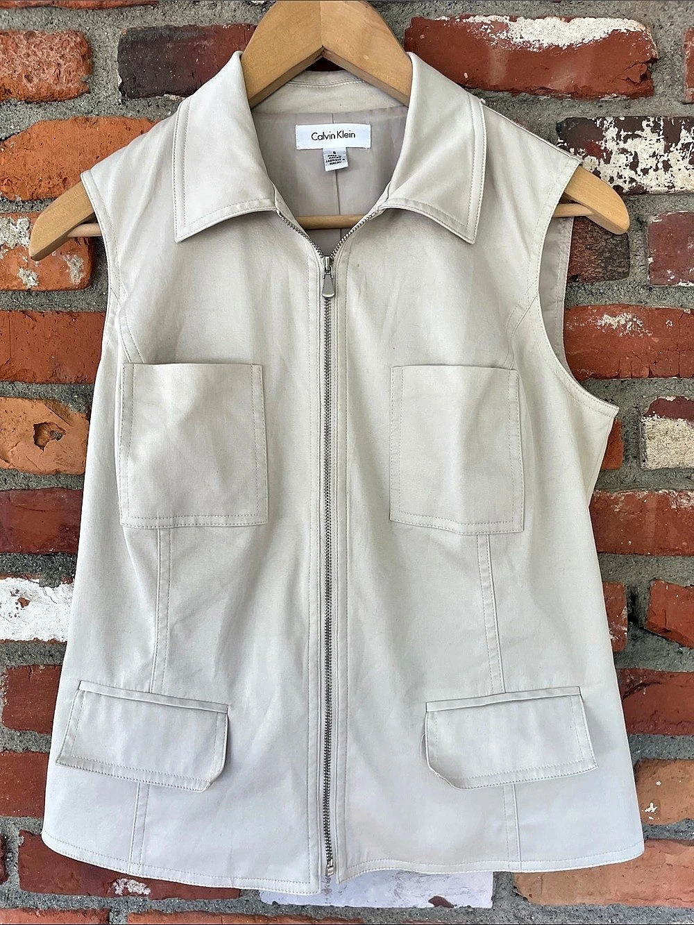 Calvin Klein Utility Vest cream Utilitarian, Gorpcore, Minimalist, Streetwear